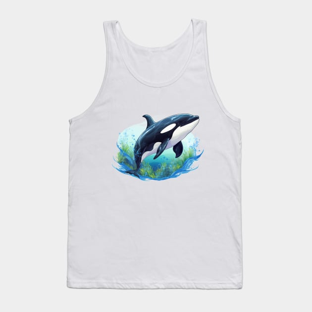 Orca Killerwhale Tank Top by zooleisurelife